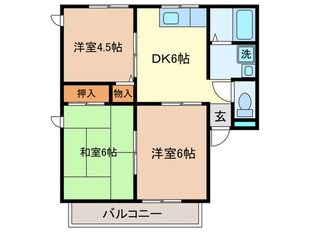 レトア１９９８　Ｂの物件間取画像